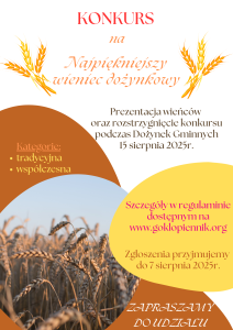 KONKURS na wieniec dożynkowy